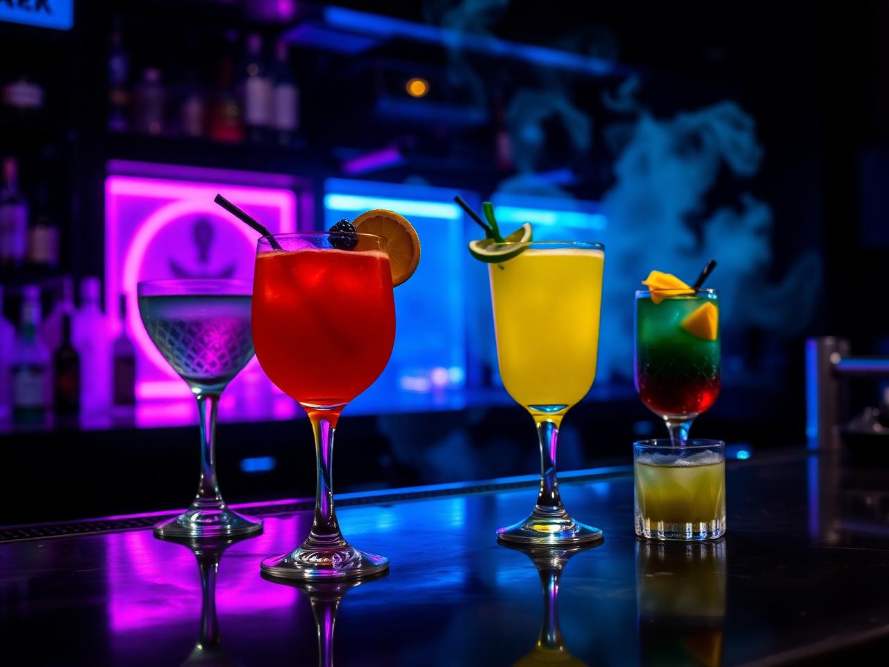 Premium cocktails at Freeze Banbury