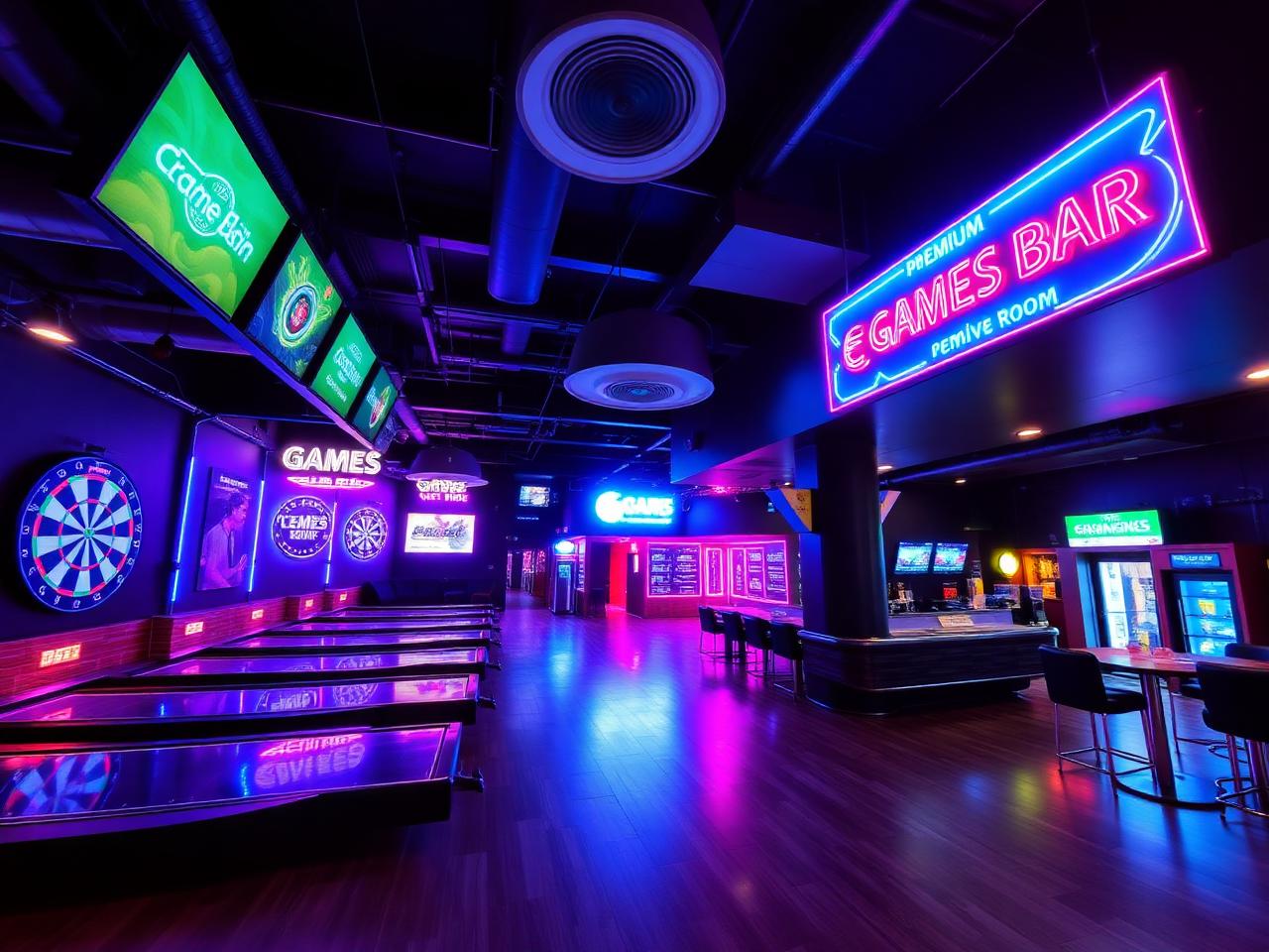 Bar interior